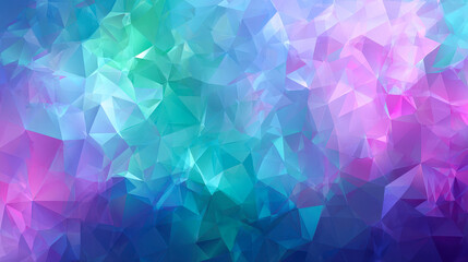 Fototapeta premium Vibrant geometric background with overlapping shapes and vivid colors