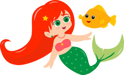 mermaid transparent background