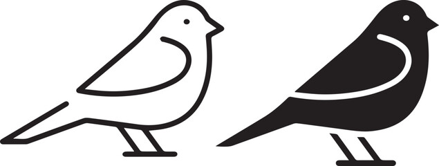 bird, minimal, silhouette, simple, black and white, geometric, flat design