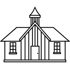 house silhouette vector