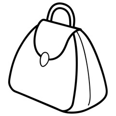 vector illustration of a bag