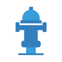 Fototapeta premium Water Fountain Hydrant Icon – Public Drinking Water and Emergency Supply Symbol