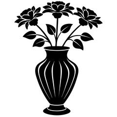vase with flowers