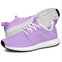 Modern Lavender Running Shoes on White Background for Active Lifestyle