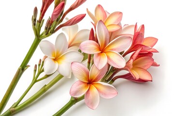 Naklejka premium Bouquet of flowers with pink and white flowers