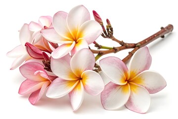 Naklejka premium Bunch of white flowers with yellow centers