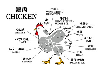 チキン部位