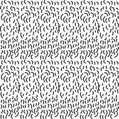 Black furry lines background image on white background.