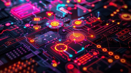 Fototapeta premium Digital transformation roadmap key milestones for enhancing technology and driving innovation