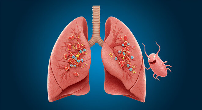 Eosinophilic pneumonitis from lung fluke