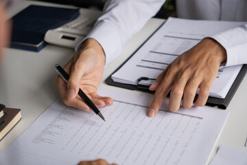 Business people working together in office