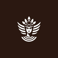 Queen cleopatra logo