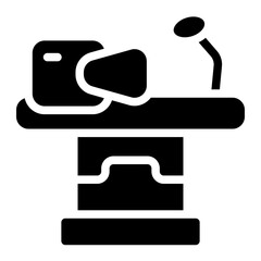 Speech Record Solid Icon