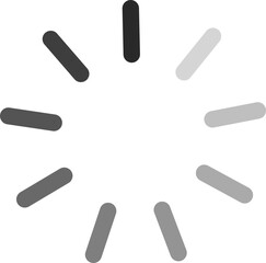 Loading bar. Retro progress bars on white and black screens. Search vector loading vector isolated on transparent of loading and buffering symbols for websites, app, logo load design.