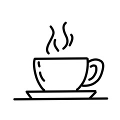 Brewing tea and coffee vector