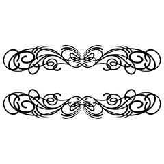 vintage floral frame