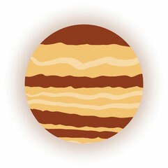 planet jupiter © Rifki Art