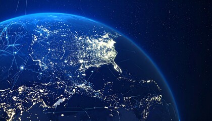 Obraz premium planet earth in space
