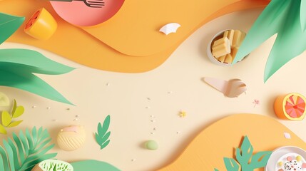 Food Festival Sweet Potato Background: Sweet Potato Aroma Fills the Feast, Spreading a Warm Scroll of the Weaving between Sweet Tenderness and Smoky Flavors