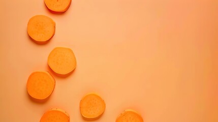 Food Festival Sweet Potato Background: Sweet Potato Aroma Fills the Feast, Spreading a Warm Scroll of the Weaving between Sweet Tenderness and Smoky Flavors