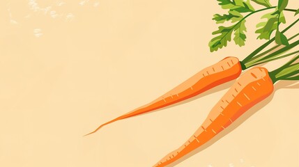 Food Festival Carrot Background: Orange Radiance Illuminates the Feast, Sketching a Dynamic Scroll of the Dance between Crisp Freshness and Creative Cuisine