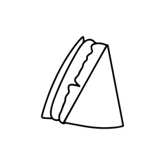 outline, flat design with 2025 color trends with technology theme and breakfast doodles