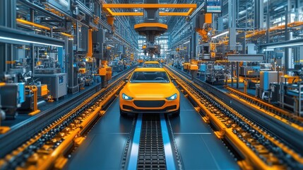 Assembly Line: Automotive Manufacturing Process