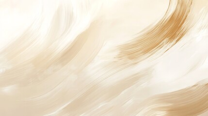 Beige abstract background texture watercolor paint brush strokes artistic canvas design backdrop wallpaper