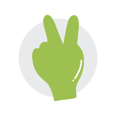 Simple hand variant different gesture.All type of hand emojis, gestures, stickers, emoticons flat vector illustration symbols set, collection. Hands, handshakes, muscle, finger, fist, direction, like,