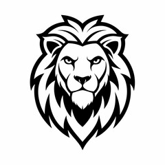 Obraz premium Lion head logo icon
