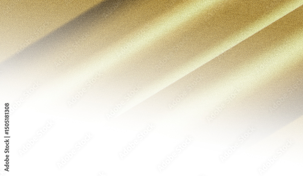 Poster close-up of gold metallic surface with light reflections and texture.