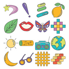 Bold Colorful Fun Simple Bright Pop Art Street Art Cartoon Humor