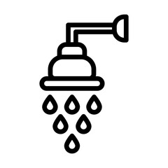 ShowerHead line icon