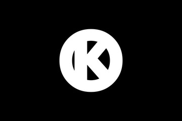 K O LOGO DESIGN ILLUSTRATION VECTORE