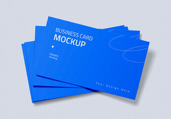 Minimal Business Card Mockup Layout