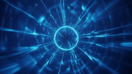 Fototapeta premium blue abstract background