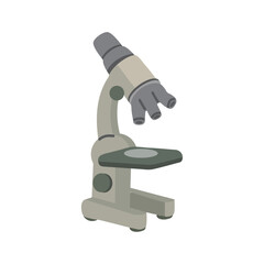 Illustration of a Laboratory Microscope