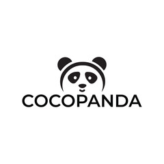 Cute and modern Panda logo featuring a minimalist panda face or silhouette, perfect for eco-friendly brands, children’s products, or creative businesses symbolizing friendliness, nature, and charm.
