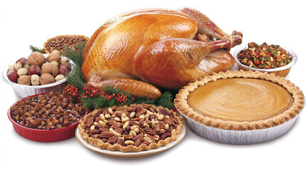 Delicious roasted chicken meal with vegetables and potatoes