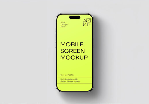Mobilephone Screen Mockup