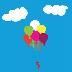 balon on sky © Jannat