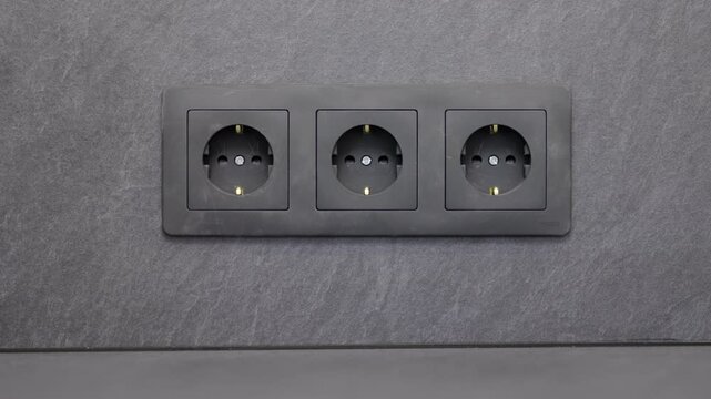 Modern kitchen electrical outlets design for efficient and safe appliance usage