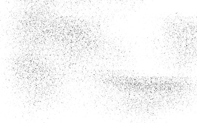 Abstract overlay Grunge black on white background dust, smudges, scratches, hairs and film grain background texture. Subtle halftone grunge urban vector.
