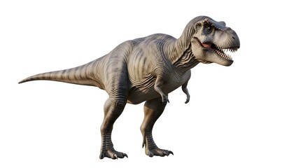 Powerful Tyrannosaurus Rex Dinosaur 3D Render