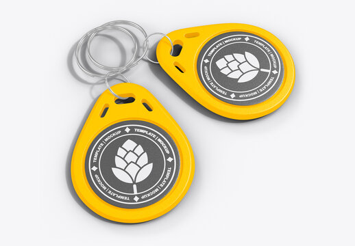 Key Tag Mockup