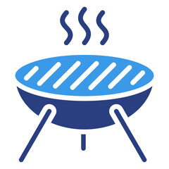 Bbq Grill  Icon Element For Design