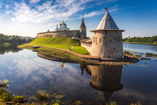 In the old town of Pskov