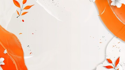 Republic Day Flyer Background: Ink Rhythms Convey Grand Narratives, Spreading a Visual Manifesto of the Blending of Fiery Passion and Celebratory Splendor