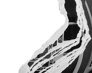 The old cards with the most torn page edges