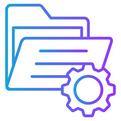 Project gradient color icon